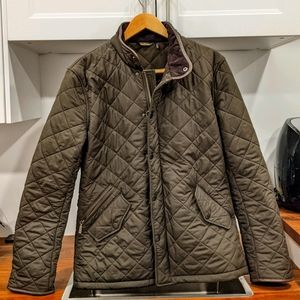 Quilted Barbour Jacket - Olive